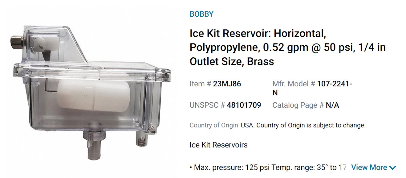 thumbnail image 2 of Clear Water Line Replacement Tube Kit For GE Opal Nugget 2.0 Countertop Ice Maker 2 of 3