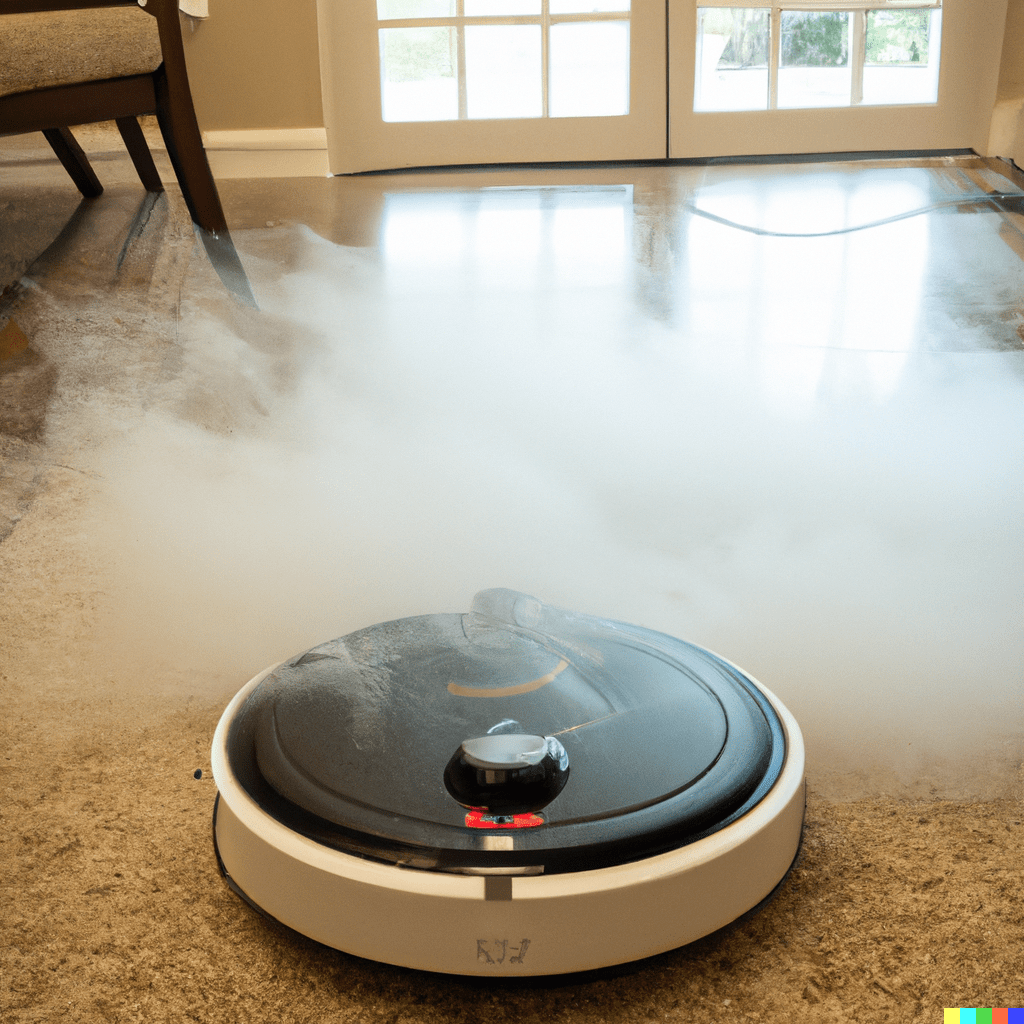 robot steam vacuum cleaner